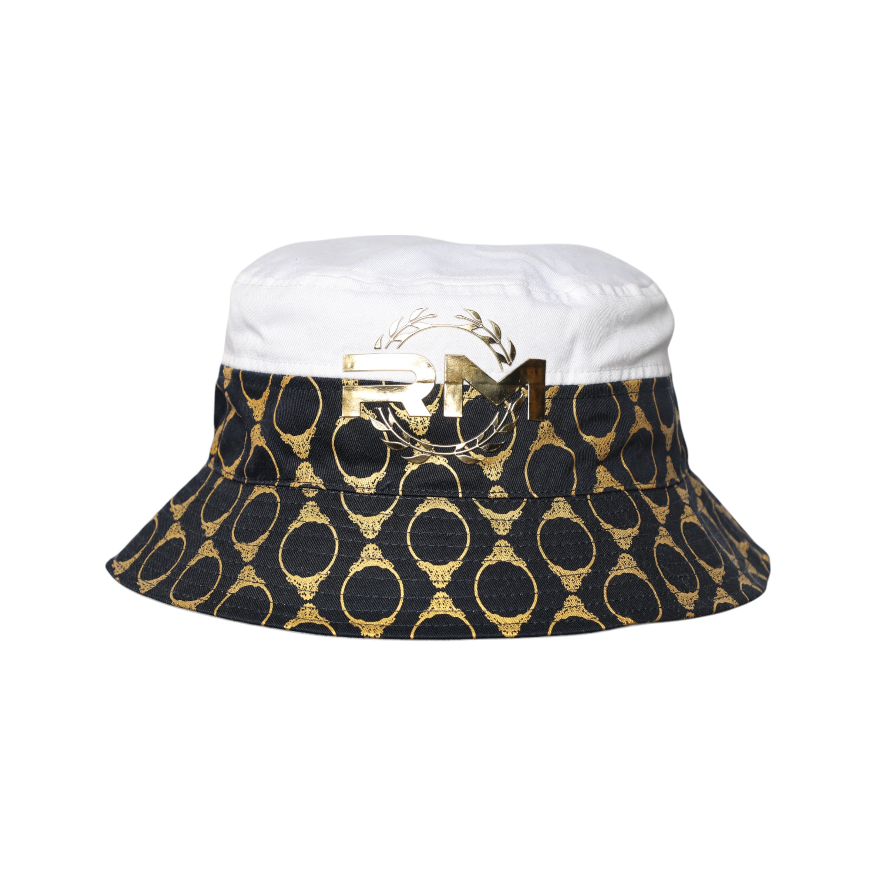 Rossimoda Bucket Hat Lorenzo Navy-Gold-White